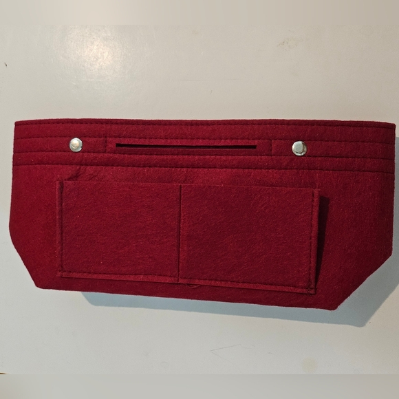 New Bag Organizer Red Felt - Picture 1 of 3